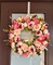 Zoey Blush Pink Faux Peony Flower Wreath 23" All Season Indoor Outdoor Decor